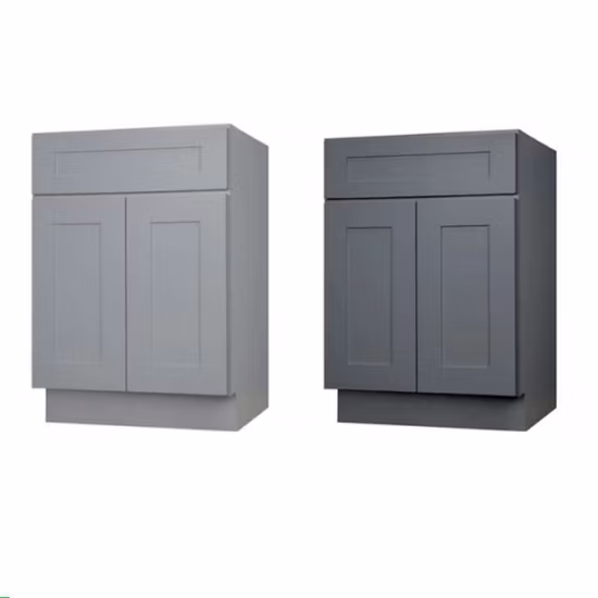 Ante per armadietti da cucina in legno massello con rivestimento in PVC o verniciatura a spruzzo